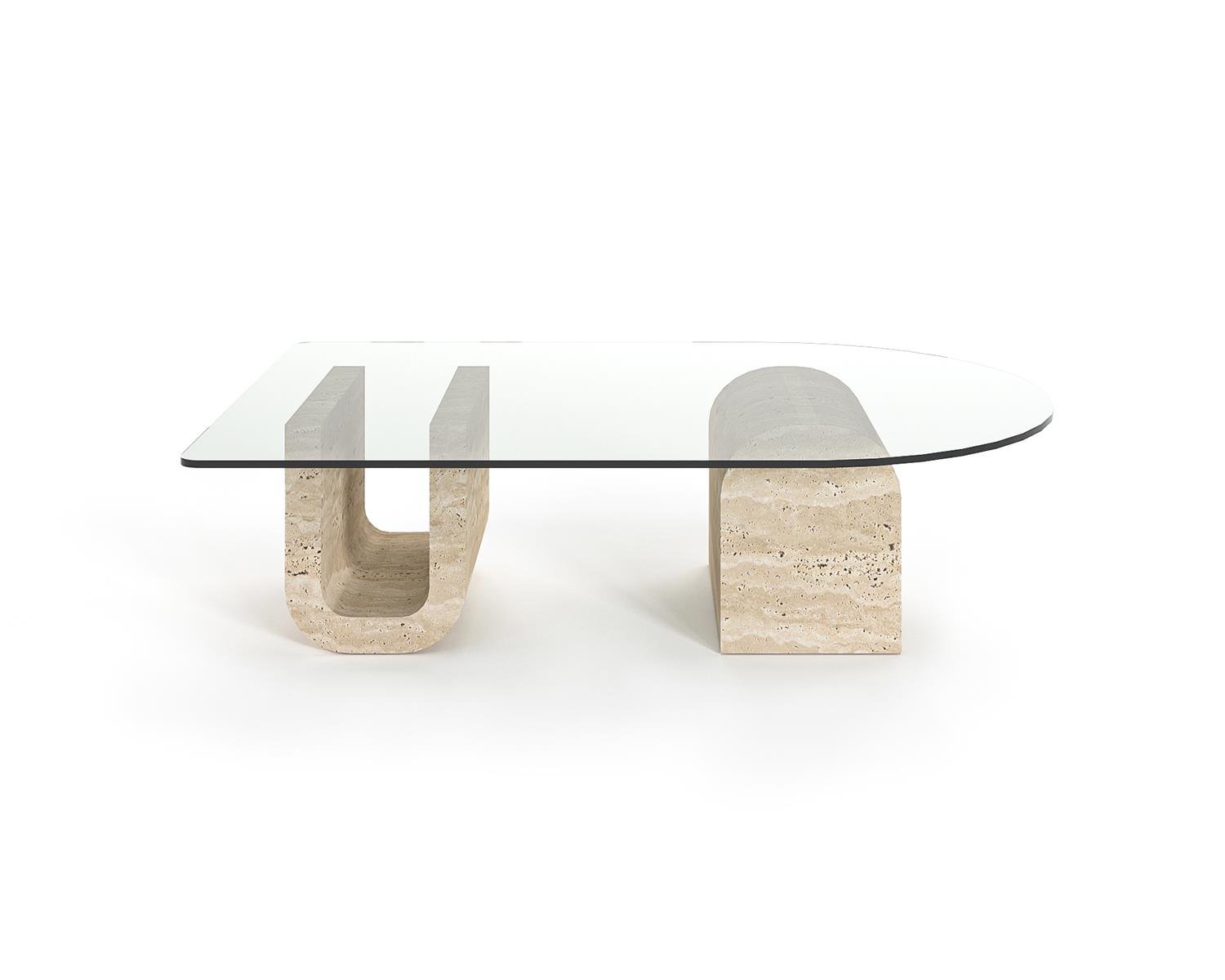 Travertine Coffee Table